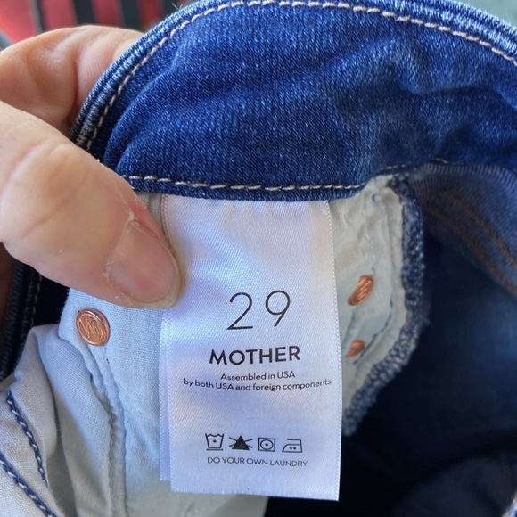 MOTHER Jeans!!  The Looker ankle fray Home Movies. Size 29 - Picture 6 of 9
